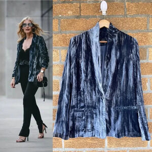 Majorelle Karina Velvet Oversized Blazer medium